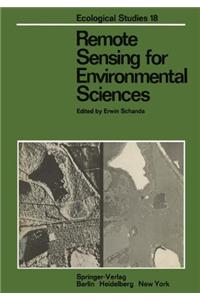 Remote Sensing for Environmental Sciences