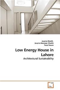 Low Energy House in Lahore