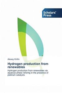 Hydrogen production from renewables