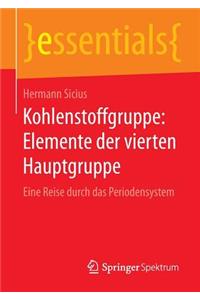 Kohlenstoffgruppe: Elemente der vierten Hauptgruppe