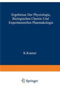 Ergebnisse Der Physiologie Biologischen Chemie Und Experimentellen Pharmakologie