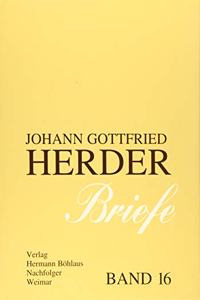 Johann Gottfried Herder. Briefe.