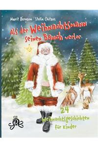 ALS Der Weihnachtsmann Seinen Bauch Verlor