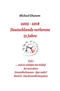 Deutschlands verlorene 13 Jahre