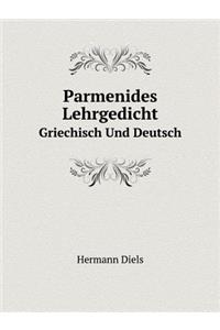 Parmenides Lehrgedicht Griechisch Und Deutsch