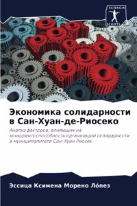 Экономика солидарности в Сан-Хуан-де-Риосk