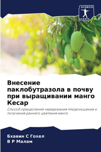 Внесение паклобутразола в почву при выращ