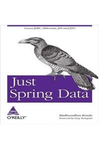 Just Spring Data: Covers JDBC, Hibernate, JPA and JDO