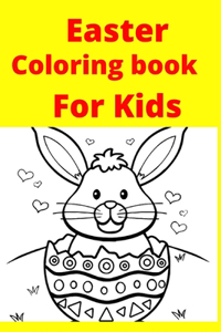 Easter Coloring book For Kids