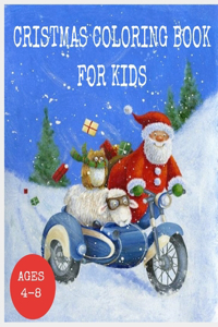 Christmas Coloring Book for Kids Ages 4-8 Coloring Book Volume 1