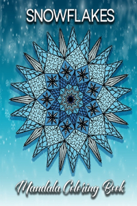 Snowflakes Mandala Coloring Book