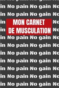Mon carnet de musculation