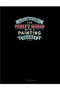 Never Underestimate The Power Of A Woman With A Painting Degree