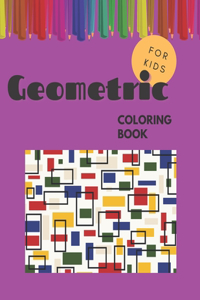 Geometric Coloring Book For Kids