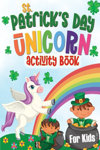 St. Patrick's Day Unicorns Activity Book
