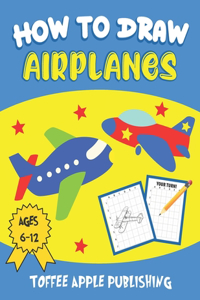 How To Draw Airplanes for Kids Ages 6-12