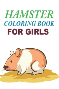 Hamster Coloring Book For Girls