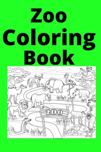 Zoo Coloring Book
