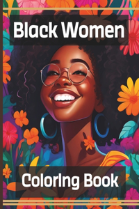 Black Women Coloring Book