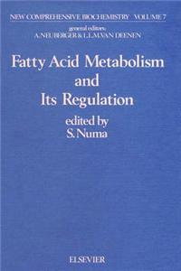 Fatty Acid Metabolism and Its Regulation