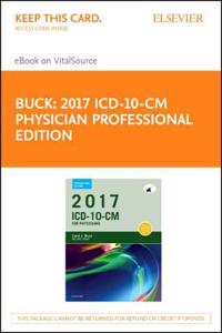 2017 ICD-10-CM Physician Professional Edition - Elsevier eBook on Vitalsource (Retail Access Card)