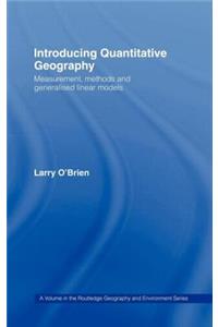 Introducing Quantitative Geography