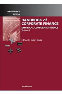 Handbook of Empirical Corporate Finance Set