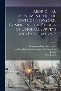 Aboriginal Monuments of the State of New-York. Comprising the Results of Original Surveys and Explorations;