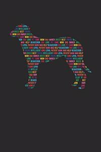 Beauceron Notebook 'Word Cloud' - Gift for Beauceron Lovers - Beauceron Journal