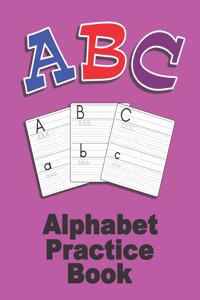 ABC Alphabet Practice Book