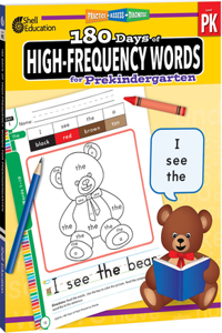 180 Days of High-Frequency Words for Prekindergarten