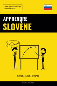 Apprendre le slovène - Rapide / Facile / Efficace