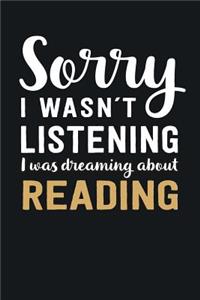 I was Dreaming about Reading