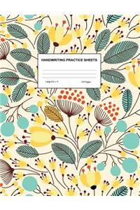 Handwriting Practice Sheets