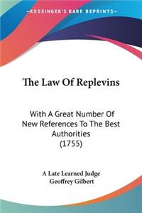 Law Of Replevins