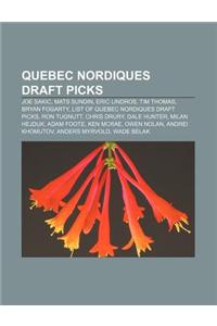 Quebec Nordiques Draft Picks