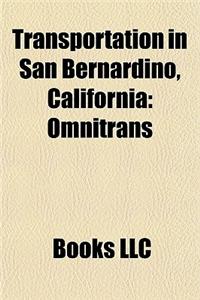 Transportation in San Bernardino, California