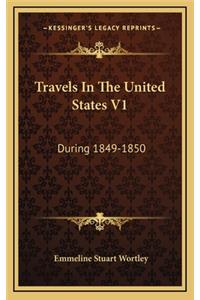Travels in the United States V1