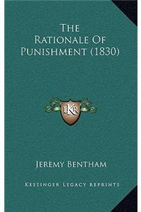 Rationale Of Punishment (1830)