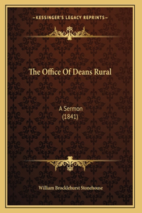 The Office Of Deans Rural