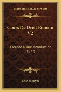 Cours De Droit Romain V2