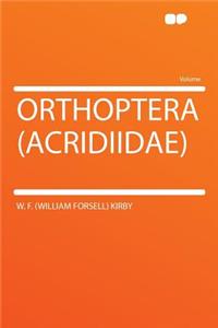 Orthoptera (Acridiidae)