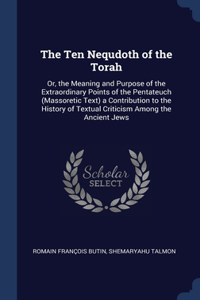 Ten Nequdoth of the Torah