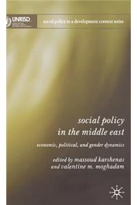 Social Policy in the Middle East