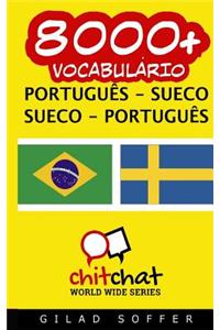 8000+ Portugues - Sueco Sueco - Portugues Vocabulario