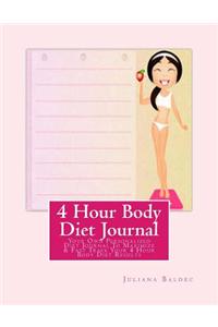 4 Hour Body Diet Journal