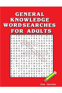 General Knowledge Word Searches for Adults