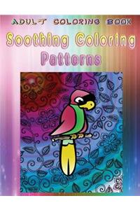 Adult Coloring Book Soothing Coloring Patterns