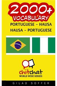 2000+ Portuguese - Hausa Hausa - Portuguese Vocabulary