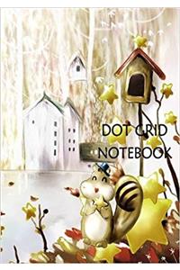 Dot Grid Notebook Cute: 110 Dot Grid Pages